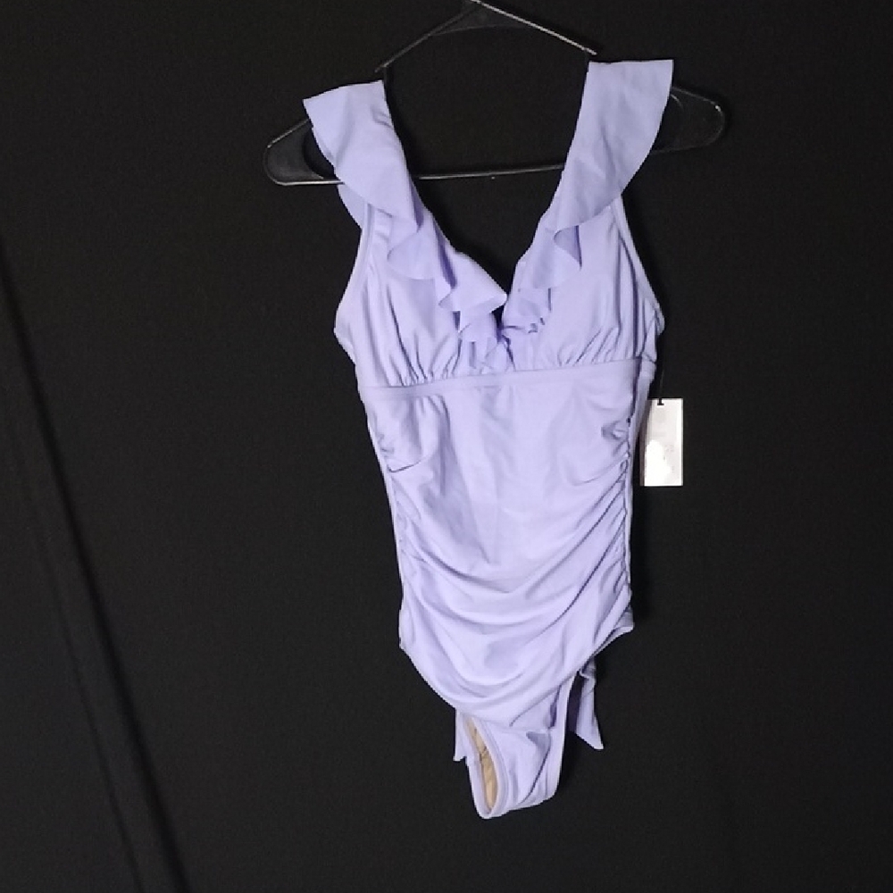 Shade & Shore Purple one piece Bathing suit